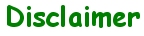 Disclaimer